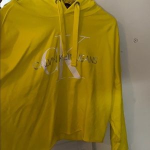 Brand new Calvin Klein Jeans cropped hoodie